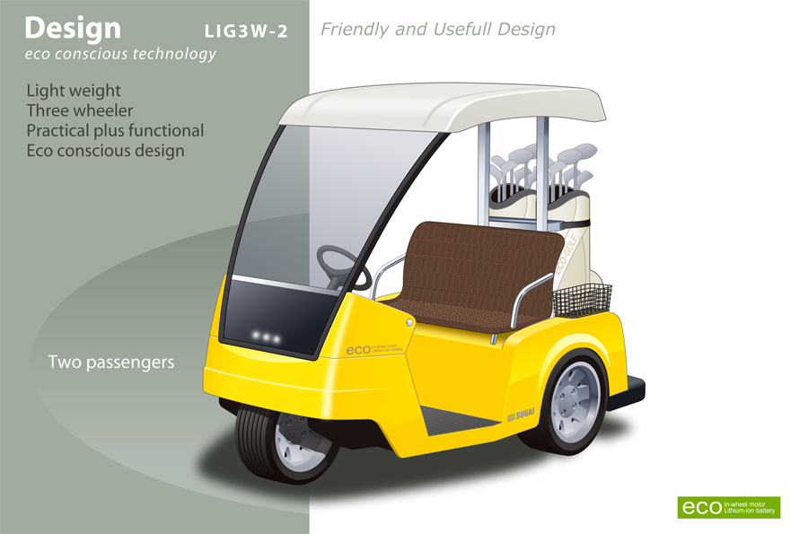 New Electric Golf Car