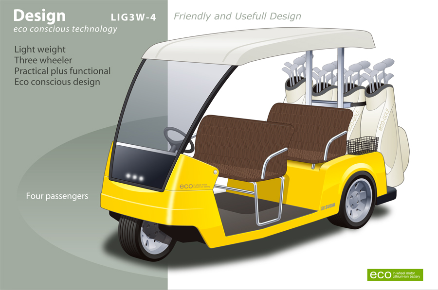 New Electric Golf Car