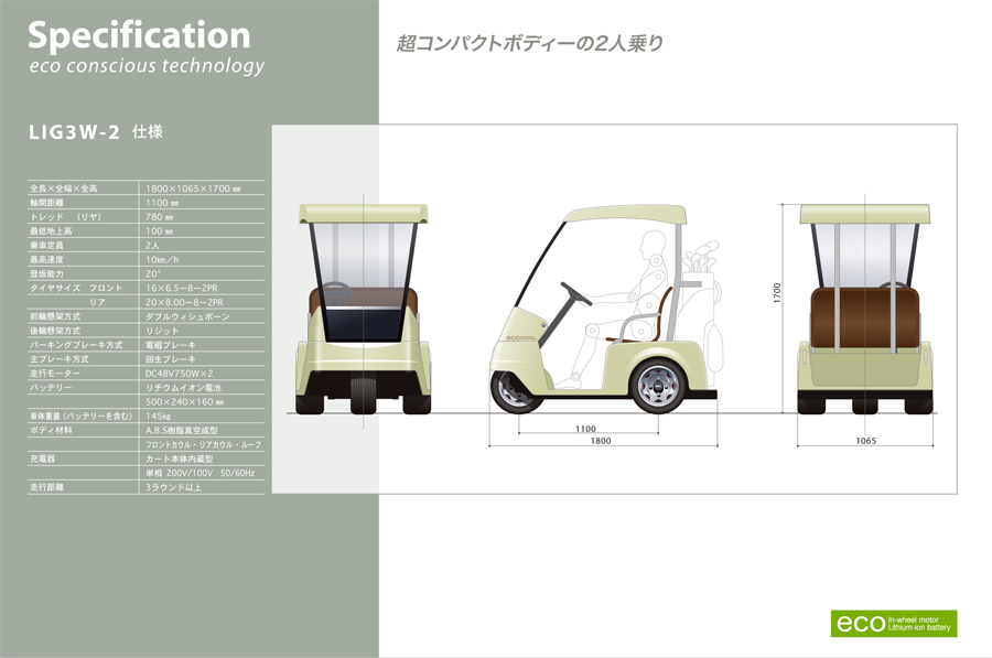 New Electric Golf Car