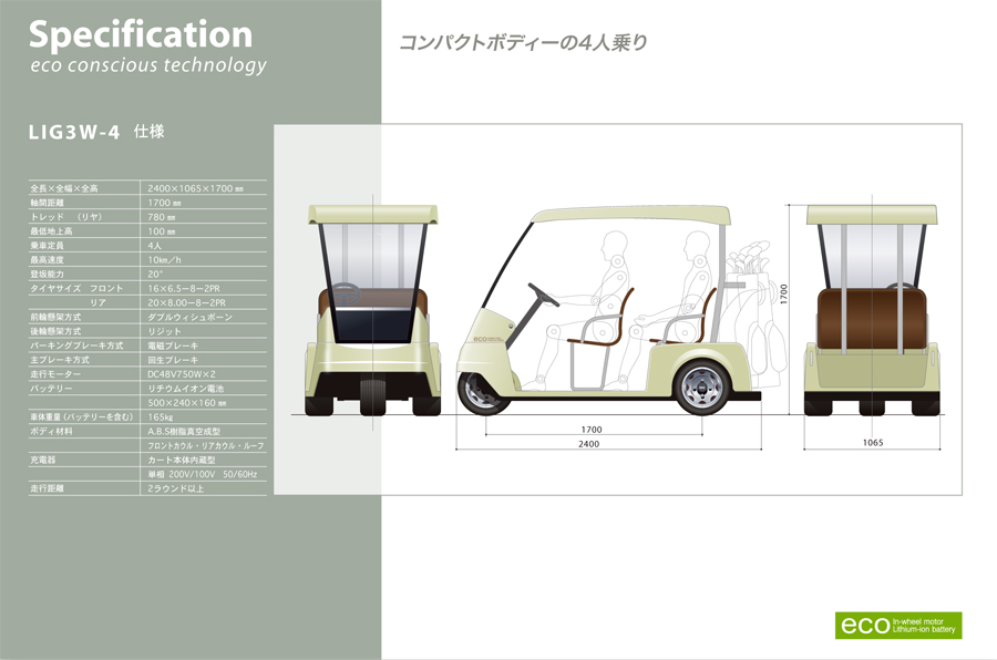 New Electric Golf Car